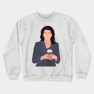 lorelai and her coffee Crewneck Sweatshirt